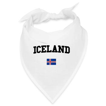 ISLAND - Bandana - Weiß - Vorne