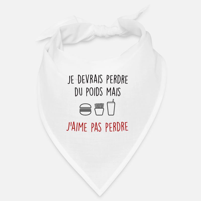 je devrais perdre du poids mais j'aime pas perdre Bandana