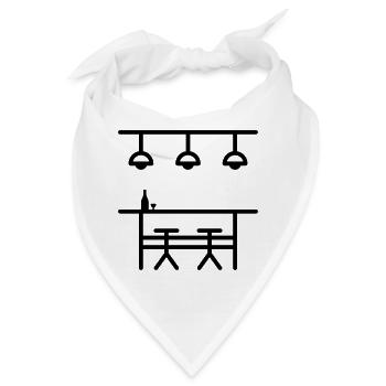 Beachbar - Bandana - Weiß - Vorne