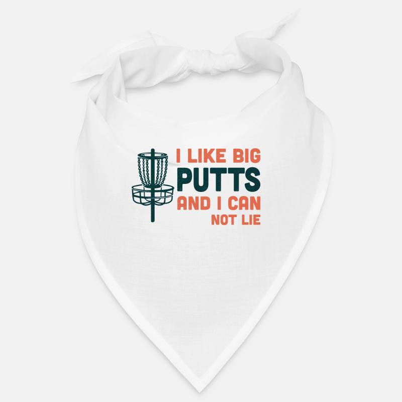 Disc Golf Frisbee Player Coach Lustiges Geschenk Bandana