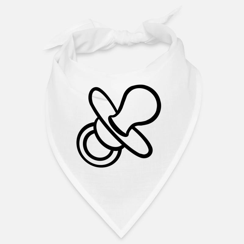 Sucette cadeau enfant en bas âge bébé grossesse Bandana