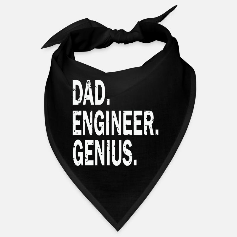 Dad Engineer Genius Bandana