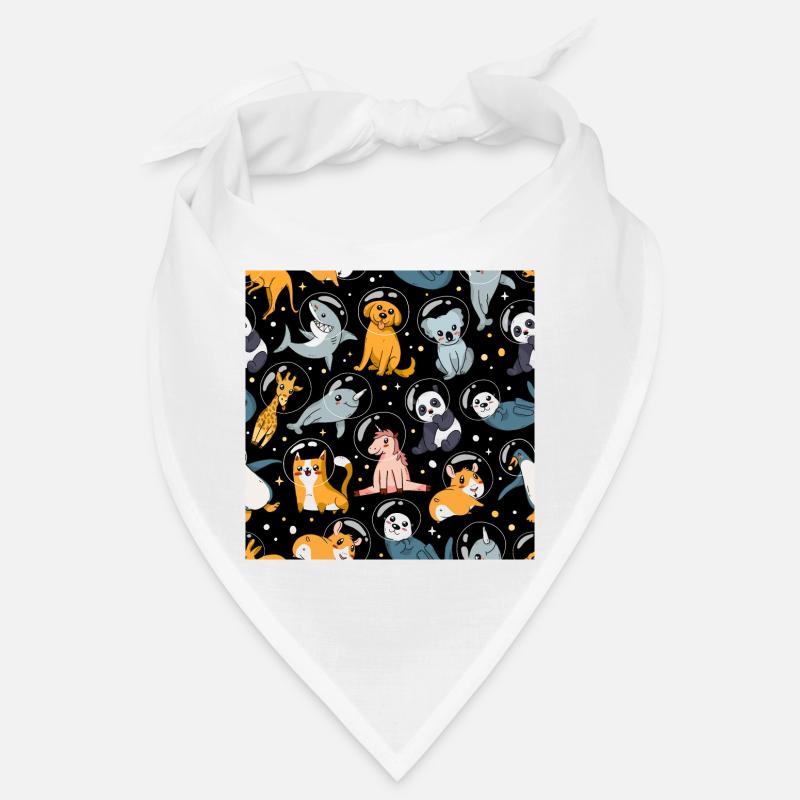 Animaux de l'espace, animaux dans l'espace, animaux astronautes Bandana
