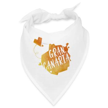 Gran Canaria - Bandana - Weiß - Vorne