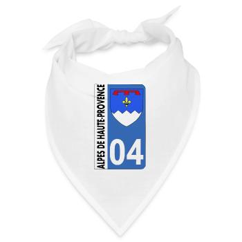 Alpes de haute-provence - Bandana - Weiß - Vorne