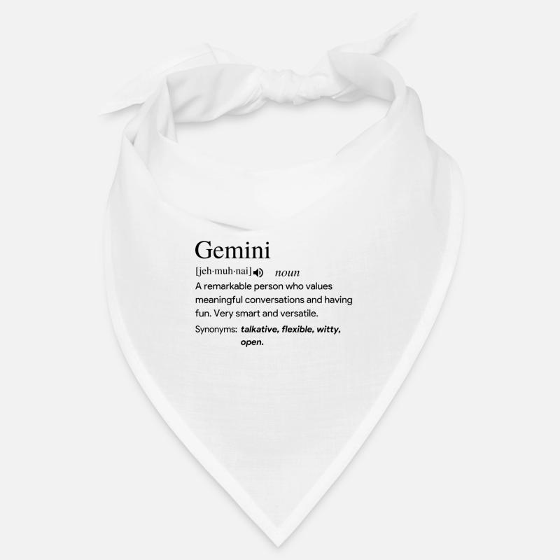 Gemini Definition Bandana
