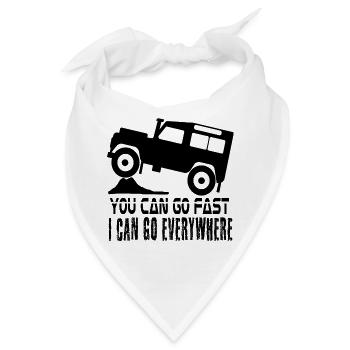 defender Landy Anywhere - Bandana - Weiß - Vorne