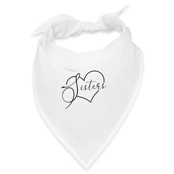 Sisters - Bandana - Weiß - Vorne