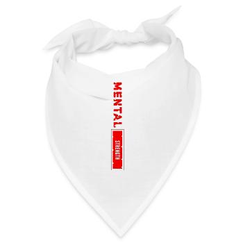 Helles regionales Street-Art-Design - Bandana - Weiß - Vorne