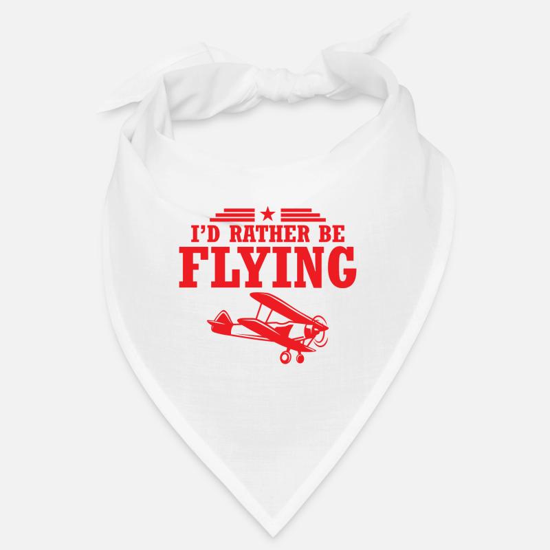Flying Pilot Luftfahrt Geschenk Flugzeug Bandana