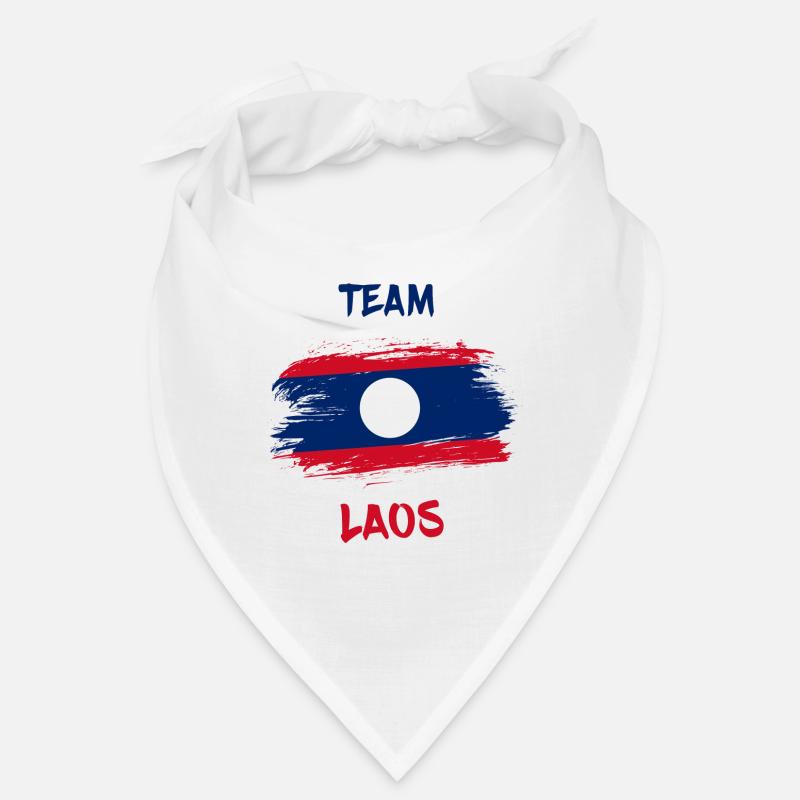 Team Laos Drapeaux Design / Cadeau Bandana