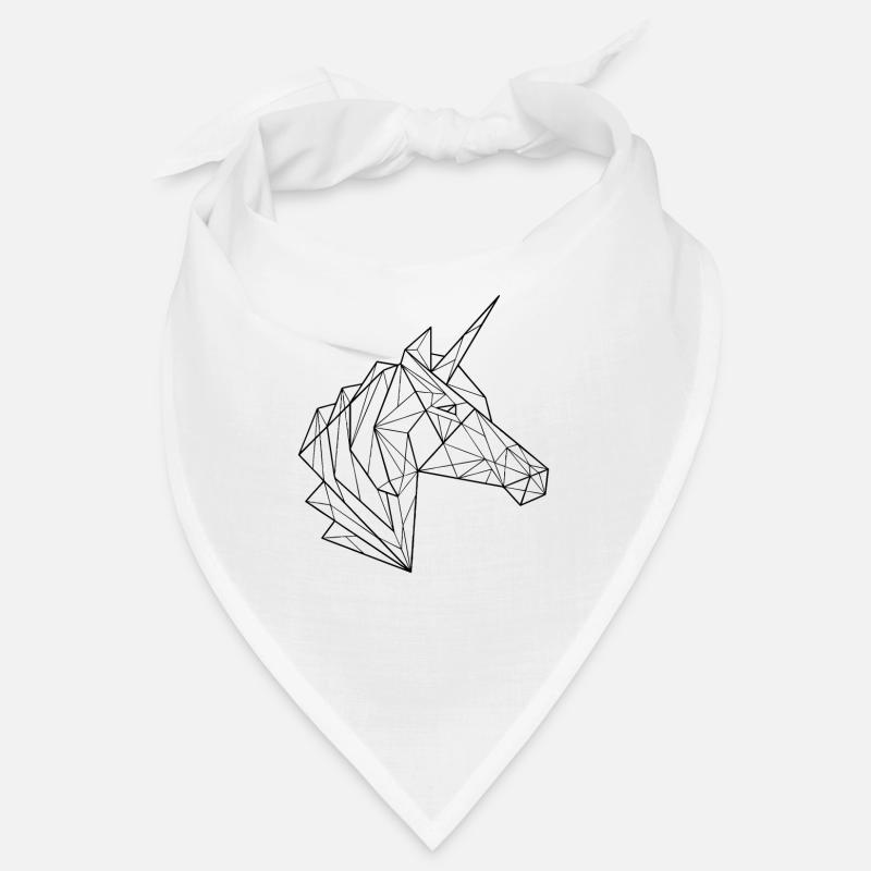 Polygon Einhorn Bandana