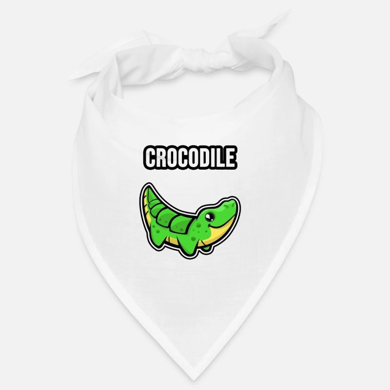 Crocodile ! Crocodile ! - Bandana - blanc