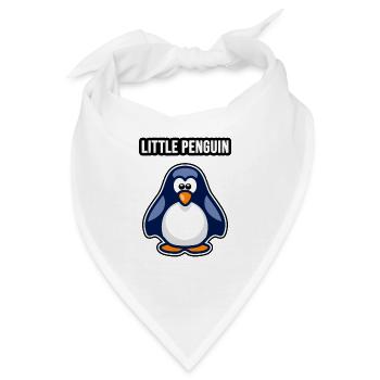 Little Penguin - Bandana - Weiß - Vorne