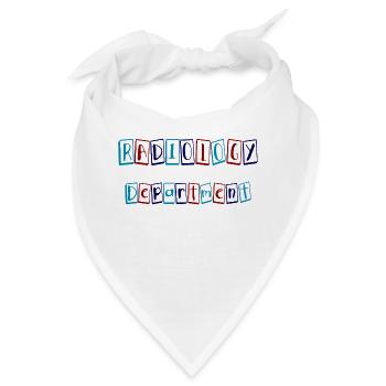 Radiologie Abteilung Geschenk - Bandana - Weiß - Vorne