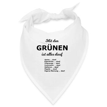 Doof - Bandana - Weiß - Vorne