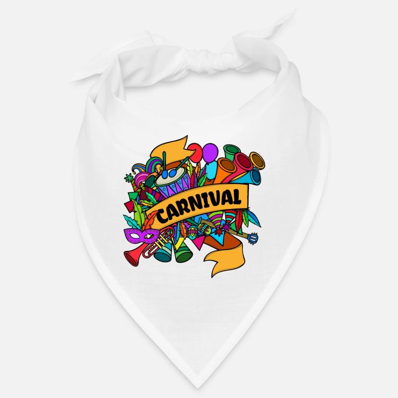 Carnaval Masques Carnaval défilé Bandana