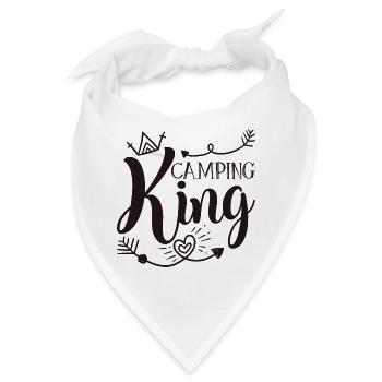 Camping-König - Bandana - Weiß - Vorne