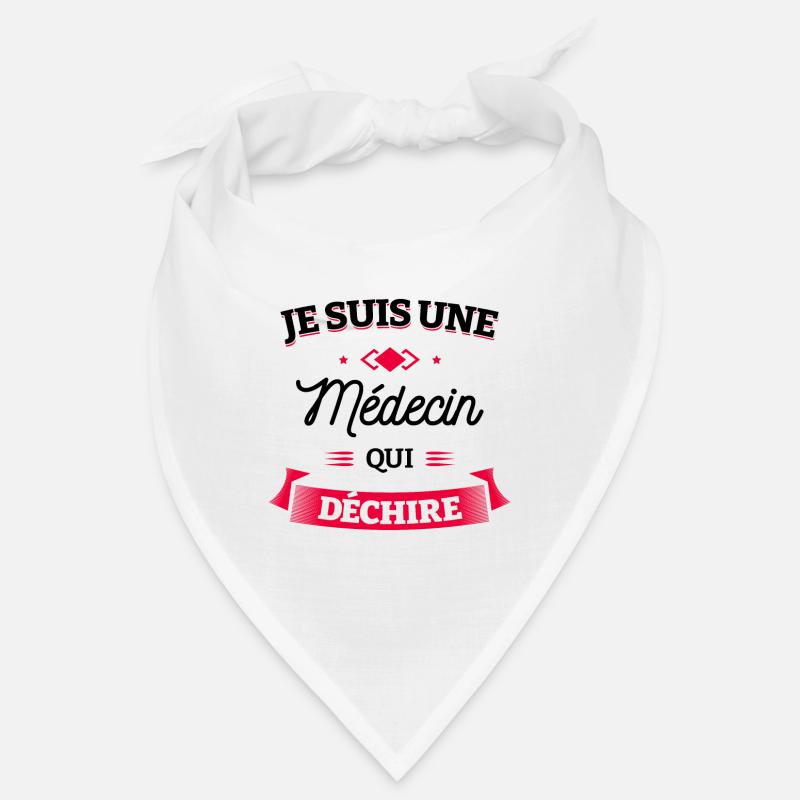 MÉDECIN QUI DÉCHIRE Bandana