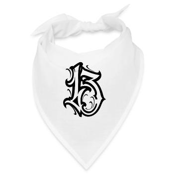 13 - Bandana - Weiß - Vorne