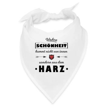 Harz - Bandana - Weiß - Vorne