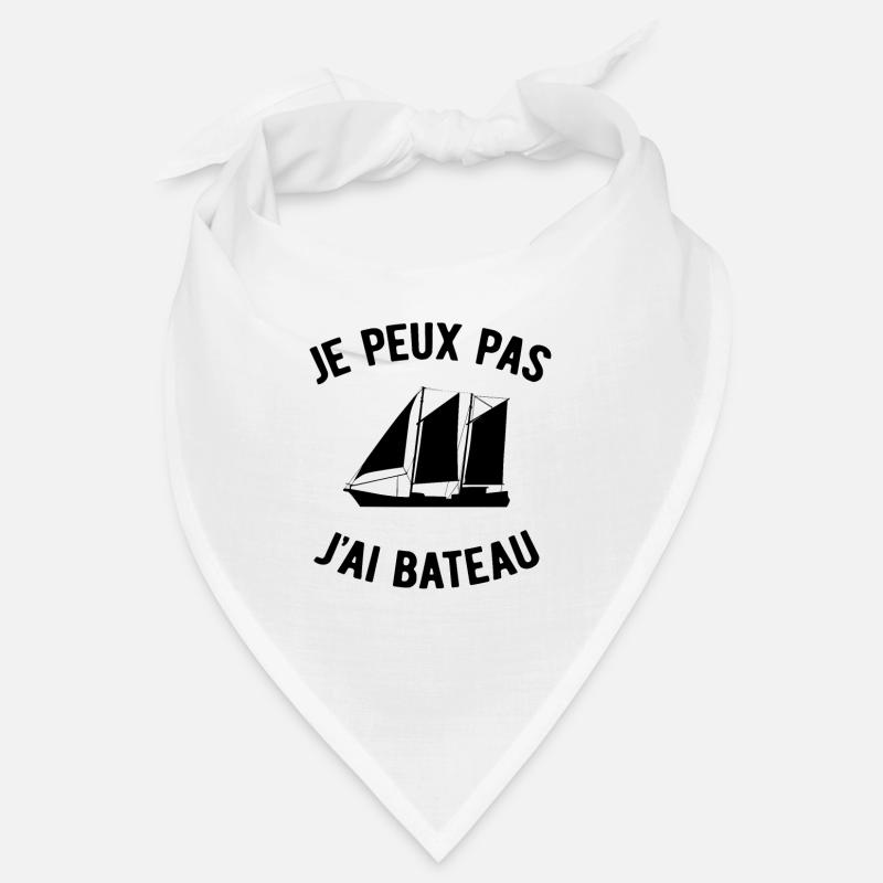 JE PEUX PAS J'AI BATEAU Bandana