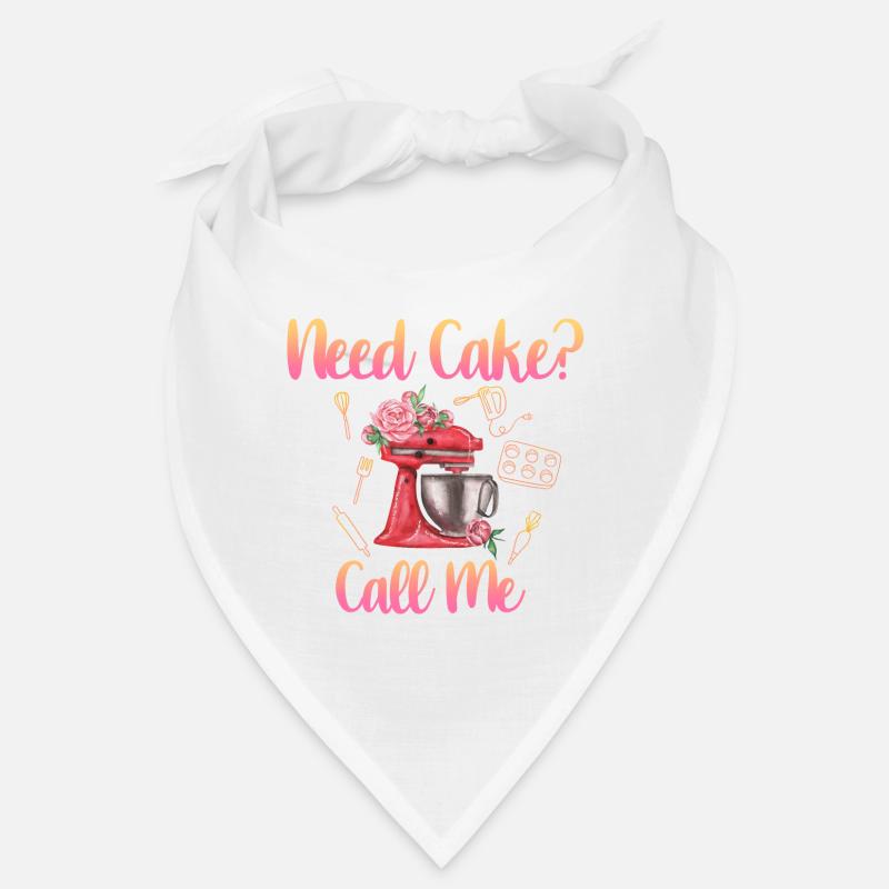 Gâteau de cuisson cadeau - Bandana - blanc