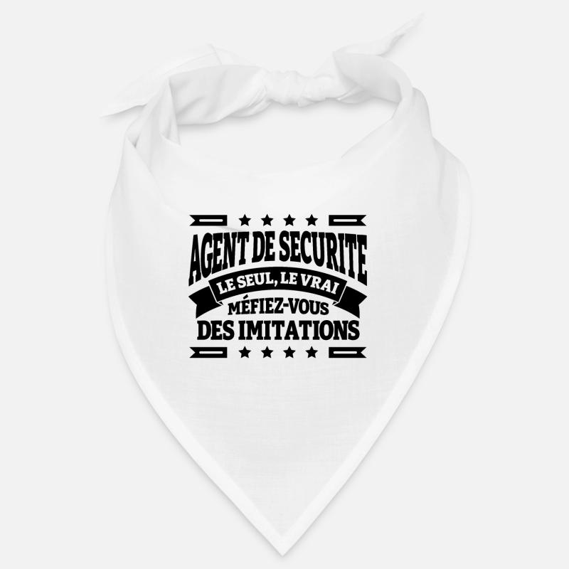 AGENT DE SECURITE LE SEUL LE VRAI Bandana