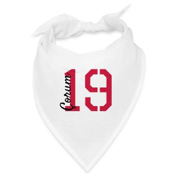 Corum 19 Türkei - Bandana - Weiß - Vorne