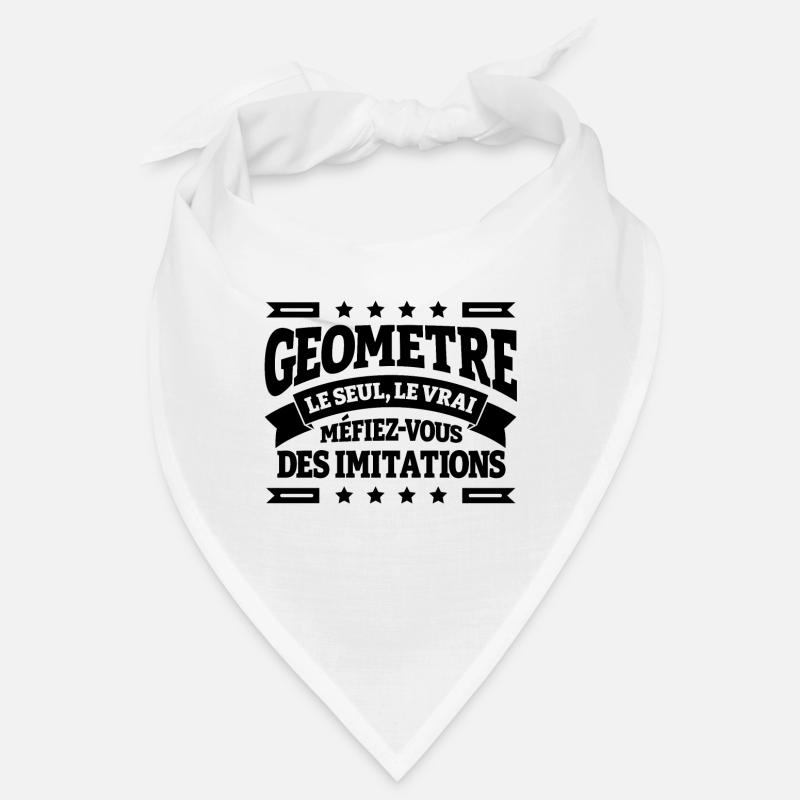 GÉOMÈTRE LE SEUL LE VRAI Bandana