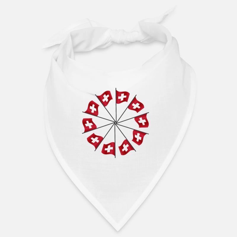 Drapeaux suisses | Swiss flags Bandana