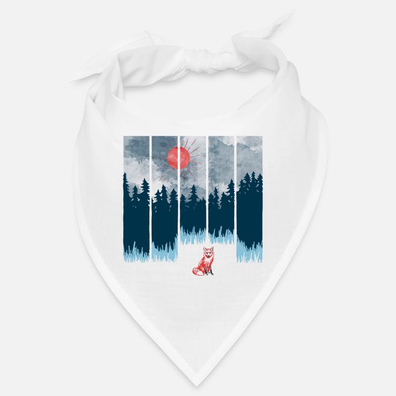 Fuchs - Bandana - Weiß