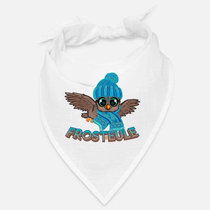 Frosteule Eule Frostbeule Herbst Winter Bandana