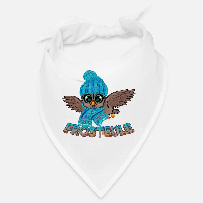 Frosteule Eule Frostbeule Herbst Winter Bandana