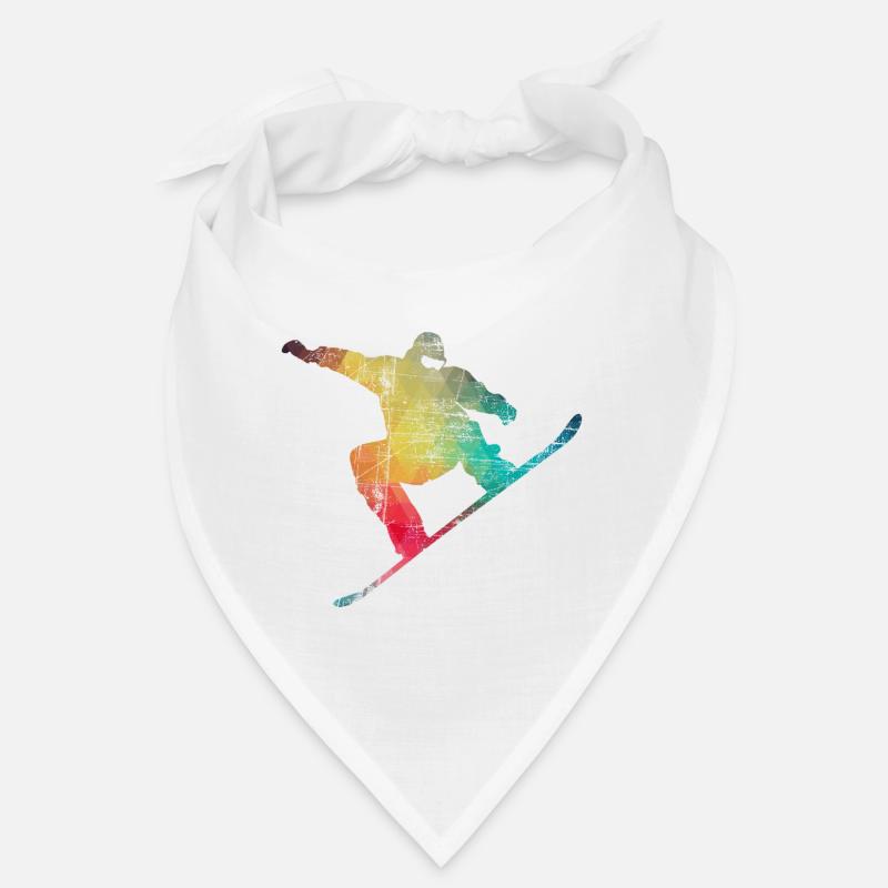 Snowboarder Snowboard Bandana