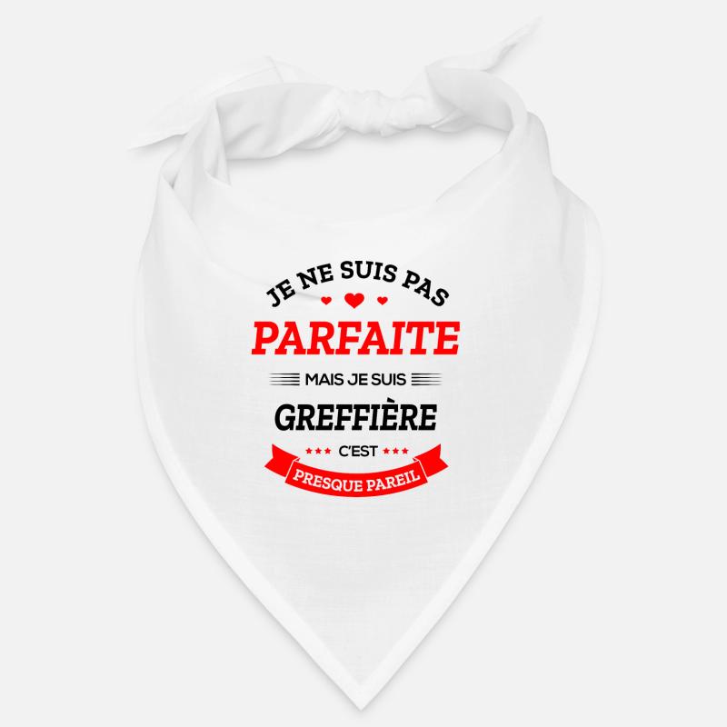 GREFFIÈRE PARFAITE - Bandana - blanc