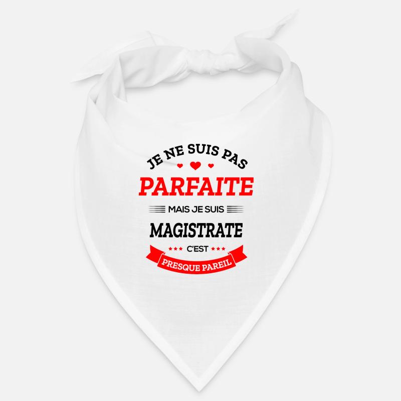 MAGISTRATE PARFAITE - Bandana - blanc