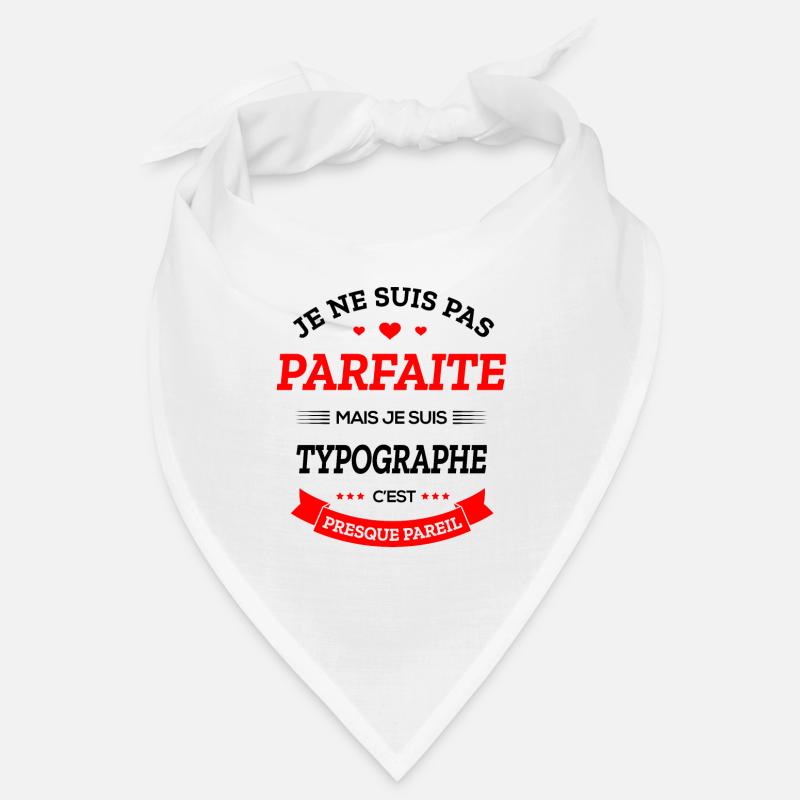 TYPOGRAPHE PARFAITE Bandana
