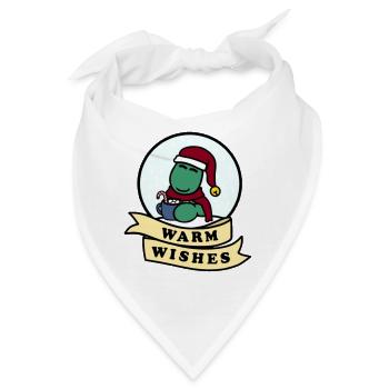 Dolly Herzliche Wünsche - Bandana - Weiß - Vorne