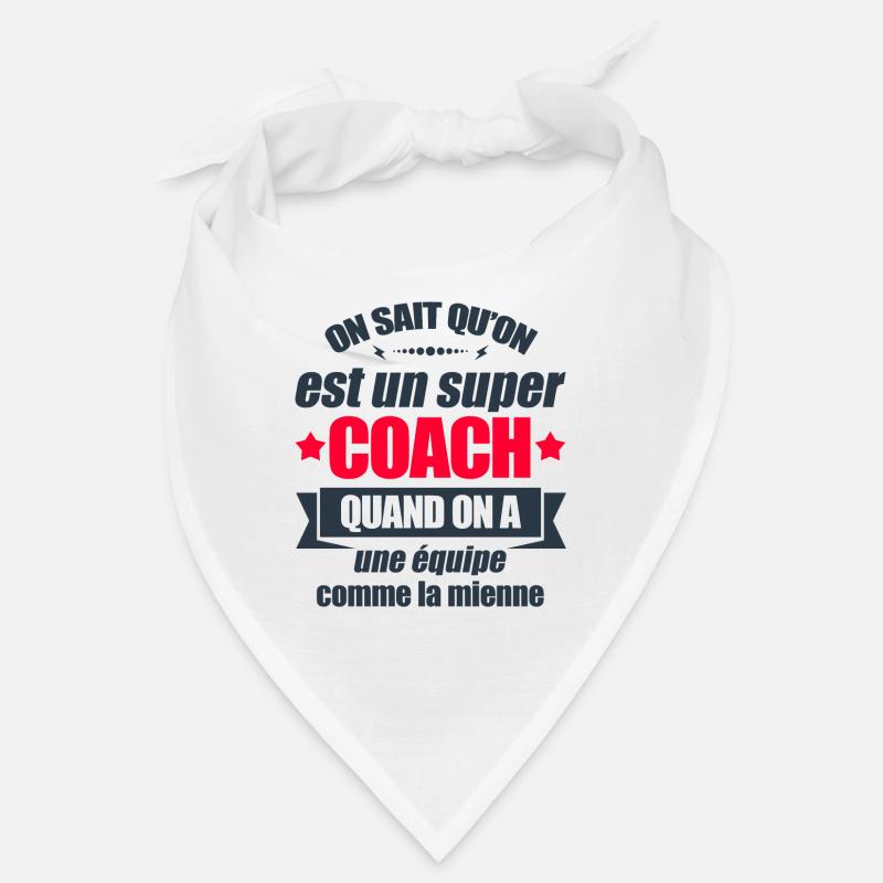 SUPER COACH D'UNE ÉQUIPE FORMIDABLE Bandana
