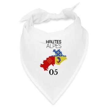 Hautes-Alpes - Bandana - Weiß - Vorne