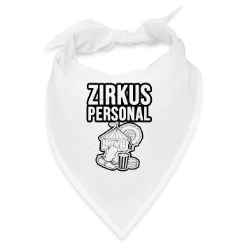 Zirkus Personal - Bandana - Weiß - Vorne