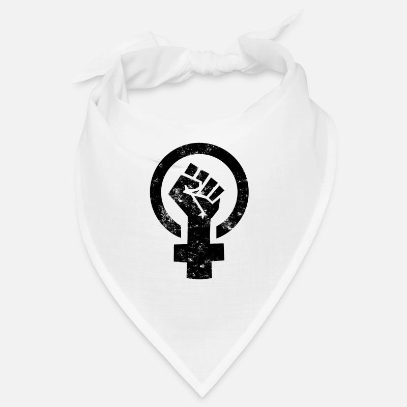 Frauen Power Venus Symbol - Bandana - Weiß
