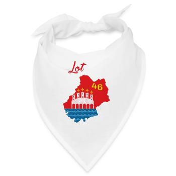 Los - Bandana - Weiß - Vorne