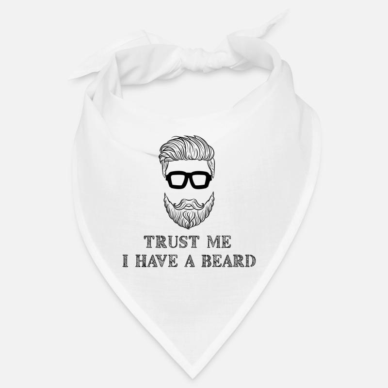 Bartträger Bart Statement Schnurrbart Humorvoll Bandana