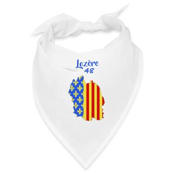 Lozère - Bandana - Weiß - Vorne