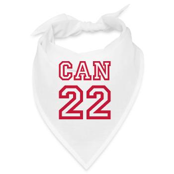 CANADA - Bandana - Weiß - Vorne