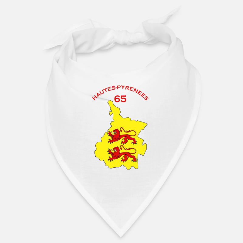 Hautes-pyrénées - Bandana - blanc