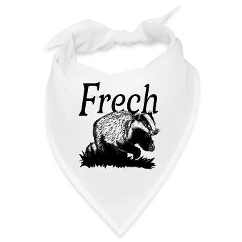Frechdachs - Bandana - Weiß - Vorne