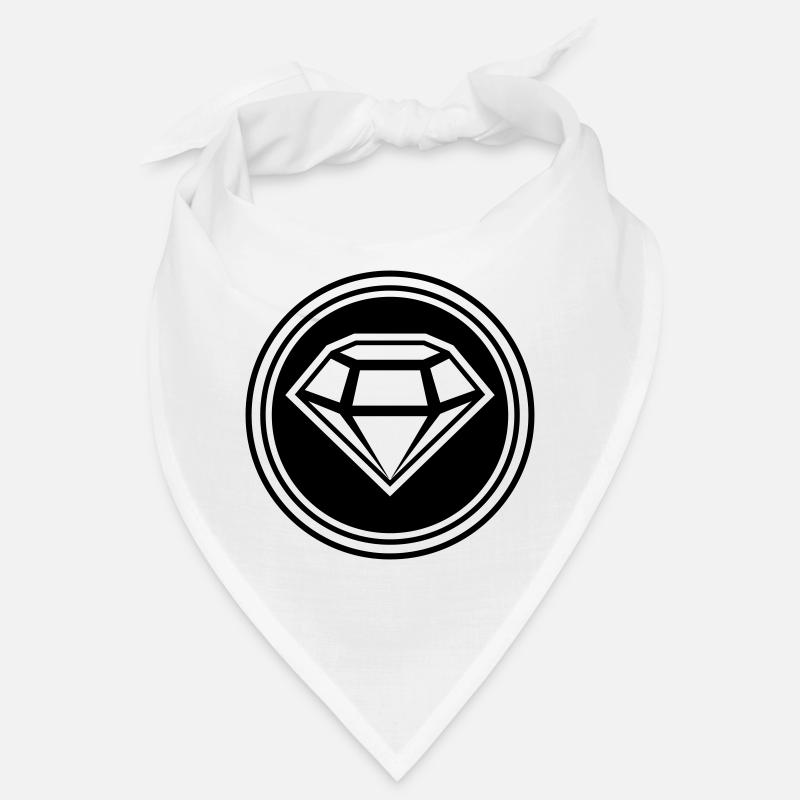 Silhouette de l’icône en diamant Bandana